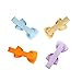 Baby Hair Clips and Bows 2 Inch Fully Lined Tiny Barrettes for Baby Girls Toddler Infants and Kids