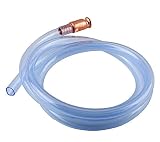 wadoy Gas Siphon Hose Pump,Shaker Siphon for Gasoline/Fuel/Water Transfer,Safety Self Priming Hose 1/2" Valve