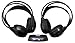 PYLE PLVWH6 Dual Wireless IR Mobile Video Stereo Headphones with Transmitter