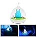 ONEVER Kids Night Light Micro Landscape Led Night Lamp USB Charing Touch Sensor Led Baby Nursery Night Lamp for Children (Blue)