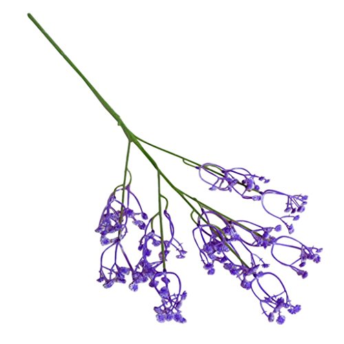 Clearance Artificial Fower, Jushye Gypsophila Fake Garden Flowers Silk Wedding Party Bouquet Home Decor (Purple)