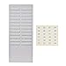 Rack Plastic Wall Mounted Cards Holder for Office Factory Time Card Machine Attendance Recorder