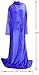 Tirrinia Wearable Blanket Adult, Sunggle Blankets With Sleeves, Reading Full Throw, Cozy TV Wraps, Gift Idea for Women Men Mom, Blue