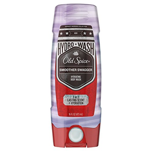 Old Spice Hardest Working Smoother Swagger Hydro Body Wash for Men, 16 oz
