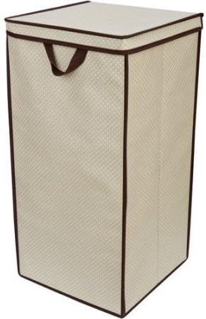 Delta Children Tall Nursery Clothing Hamper - Beige