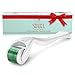 Derma Roller Cosmetic Needling Instrument For Face, 540 Titanium Micro Needle.25mm - Includes Free Storage Case