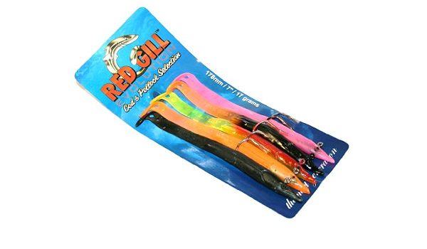 Download Red Gill Unisexs Rgo17845 Fishing Lures White 178 Mm Soft Plastic Lures Sports Outdoors Cate Org