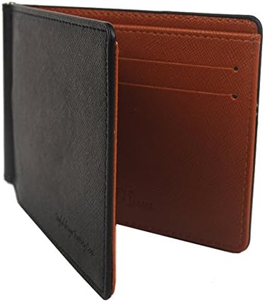Men Money Clips Leather Designer Billfold Clamp For Money