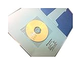 UNIQUEPACKING 100 Pcs Clear CD DVD Sleeves 1.6 mil with Adhesive Backing for Magazines Books, Binders, File Folders.