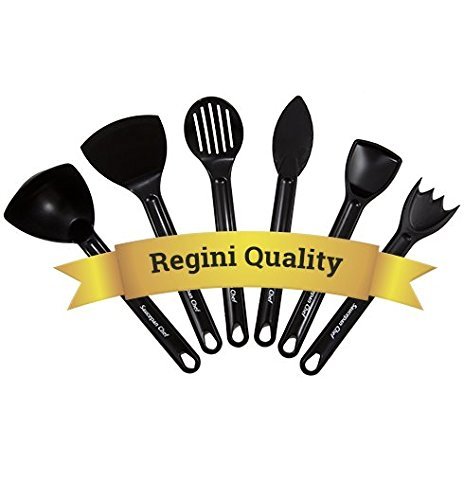 Saucepan Chef Kitchen Utensil Set - Midnight Black