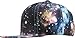 KNW-1469ALL-GX LGY Galaxy Print Brim Snapback Hat Cap