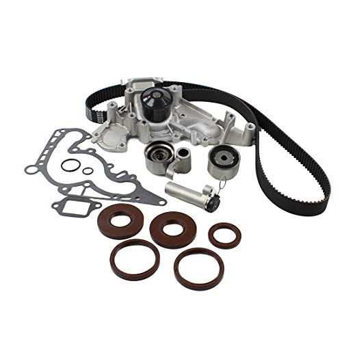 DNJ ENGINE COMPONENTS TBK971WP Timing Belt Kit with Water Pump & Hydraulic Tensioner