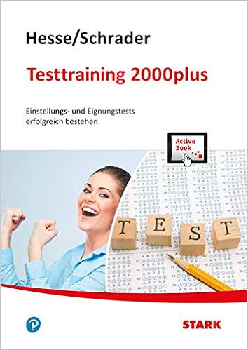 Hesse Schrader Testtraining 2000plus Activebook Einstellungs Und Eignungstest Erfolgreich Bestehen Amazon Es Libros En Idiomas Extranjeros Hesse Schrader Testtraining 2000plus Activebook Einstellungs Und Eignungstest Erfolgreich Bestehen Amazon Es Libros En Idiomas Extranjeros