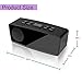 Digital LED USB Alarm Clock Radio with FM Radio, Dual USB Chargers, Large 1.2” Display, Snooze, Sleep Timer, Dimmer and Battery Backup for bedrooms