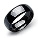 LOHOME Titanium Steel Comfort Fit Smooth Surface Superman Wedding Band Ring for Men