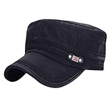 Aniywn Hot Sale! Korean Version Flat Top Military