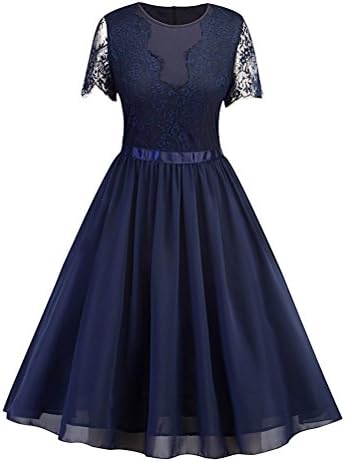 DMFS Elegant Dresses,Women's Fashion Fit Dress All-Match Dress L-color3