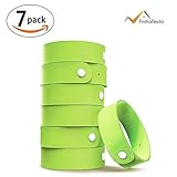 Finita Pesto Mosquito Repellent Bracelets - Long Lasting Natural Non-Toxic - Safe for Kids (7 Pack + Bonus)