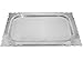 Pack of 3 Heavy Duty Disposable Silver Colored Trays