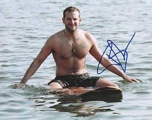 Shirtless Hangover Star Bradley Cooper Signed In-person Photo