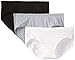 Hanes Ultimate Women's 3-Pack Soft Stretch Hipster Panties, Assorted print, 9