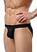 Adorneve Men's Briefs 1 or 4 Pack Soft Bulge Bikini Sexy Underwear (XX-Large, 4-pack Black)