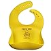 Nontoxic, Food-Grade Silicone, 2-Pack, Designer Baby Bibs for Girls and Boys