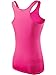 Neleus Women's 3 Pack Dry Fit Compression Athletic Tank Top,3 Pack:Blue,Red,Rose,Medium