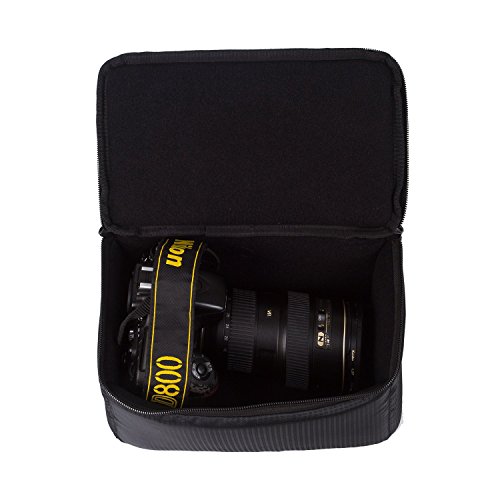 Graphy Camera Insert Bag Storage Bag with Sleeve Camera Case (Black