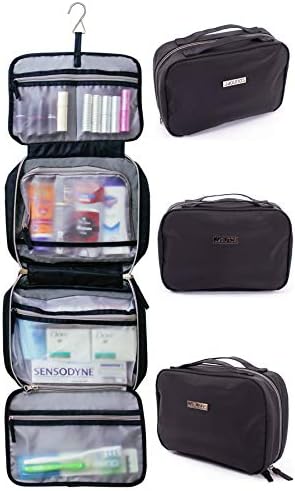 Jagurds Hanging Travel Toiletry Bag for Men, Women and Kids 1 Jagurds Hanging Travel Toiletry Bag for Men, Women and Kids