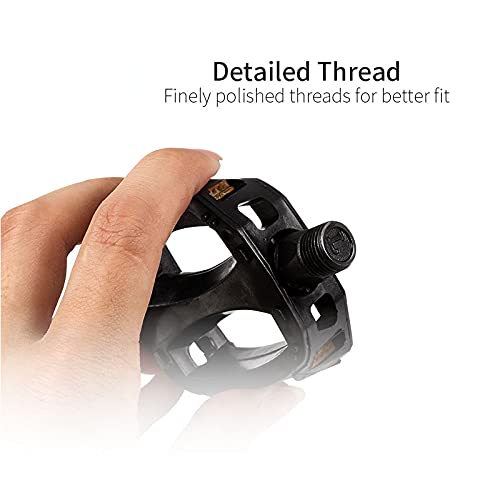 LULUMI 2 STKS Kinderen Pedaal Kids Cyclus Pedaal Ultralight Plastic Fiets Pedalen Non-slip Fiets Pedalen voor Kids… - Image 6