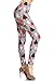 Leggings Depot Women's High Waist Novelty Christmas Holiday Print Leggings-Full Length-R860, Orange Christmas, Plus Size