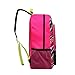 MGgear 17 inch Flower & ZigZag Pattern Kids School Book Bag / Backpack for Girls