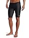 TYR Sport Men's Solid Jammer Swim Suit,Black,30
