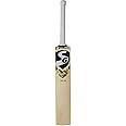 SG HP 33 Professional Cricket Bat | Color: Beige | Size: Short Handle| Material: English Willow Wood | for Unisex Player | Shock Absorption | Enhanced Flexibility | Usage Against Leather Ball
