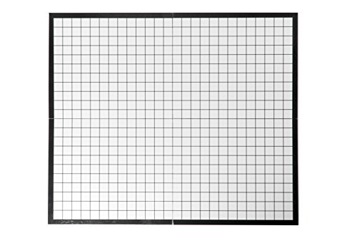 Hexers role playing game board: vinyl mat alternative - Dungeons and Dragons D&D DnD Pathfinder RPG play compatible - 27''x23'' - 1'' squares on one side, 1'' hexes on the other - Foldable & Dry Erase