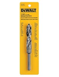 DeWalt accesorios dw1623 11 16-inch Acero de alta velocidad Broca