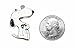 Heavens Jewelry SNOOPY DOG WOODSTOCK PEANUTS CHARACTER CHARM FOR A SMALL PET DOG CAT COLLAR OR ZIPPER PULL PURSE JACKET BACKPACK WALLET ETC DIY