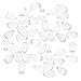 Beadaholique Czech 50-Piece Glass Beads, 9mm, Crystal Clear