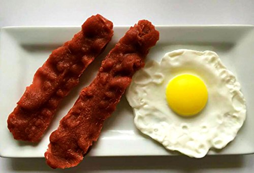 Bacon and Egg Soap Set - Food Soap, Breakfast Soap, Bacon Soap, Egg Soap, Fake Food Soap, Prank Soap, Gag Gift, Silly Soap