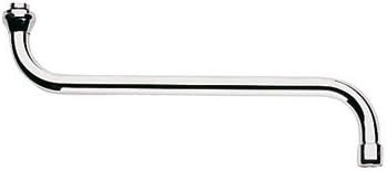 GROHE Swivel Tube Spout Chrome 13017000, Silver, 300 mm