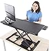 Stand Steady Flexpro Hero Power | Electric Standing Desk Converter/Desk Riser with Wireless Charging | Turns Any Desk into a Sit to Stand Up Desk | Integrated Phone/Tablet Holder (37.5 Inch/Black)