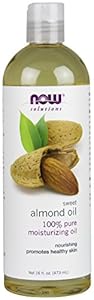 NOW solutions Sweet Almond Oil, Moisturizing Oil, 16 ounce