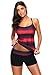 Women's Bikini and Boardshort │Strappy Hollow-Out Back, No Color, Size 14.0
