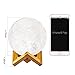 LOGROTATE Moon Lamp with Stand(Diameter 4.7 INCH), 16 Colors 3D Print Moon Light with Remote & Touch Control and USB Recharge, Moon Light Lamps for Baby Kids Lover Birthday Fathers Day Gifts