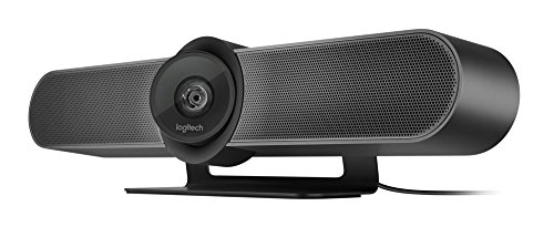Logitech MeetUp Video Conferencing System, Ultra HD 4K/1080p/720p, 3 Microphones/Adjustable Speakers, Wide Field of View 120°, PC/Mac/Laptop/Macbook/Tablet - Black, 4K - Image 5
