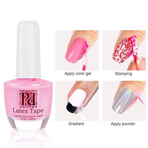 Liquid Latex For Nails Tape Peel Off Nail Polish Base Coat Barrier Cuticle Guard Skin Protector Fingers Odor Free 10 Ml Art By Modelones Pricepulse 