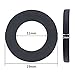 Hotop 20 Pack Shower Hose Washers Rubber Washers Seals for 1/2 Inch Shower Head and Hose