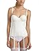 Carnival womens Invisible Torsolette garters, Ivory, 44B US