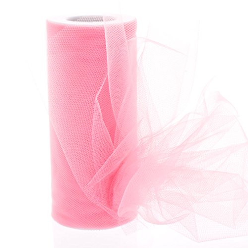 6" Premium Tulle Bubblegum HBC Brand